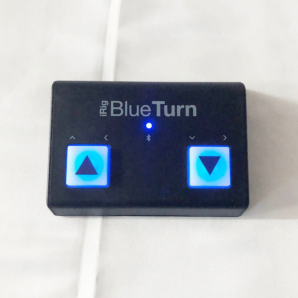 現代ギター | 【New】iRig Blue Turn 譜めくりペダル