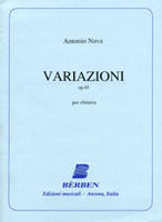 【楽譜】ナヴァ： 変奏曲Op.45［アゴスティネッリ&ロッシーニ校訂］