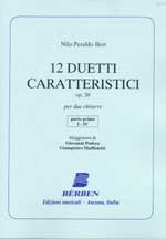 【楽譜】ペラルド＝ベルト：12の特性的二重奏曲Op.38第1巻（2G）