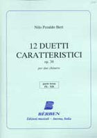 【楽譜】ペラルド＝ベルト：12の特性的二重奏曲Op.38第3巻（2G）