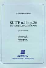 【楽譜】ペラルド＝ベルト：組曲第16番〜南米の主題による［ポデラ&マンシーニ&マリノーニ編］(3G)
