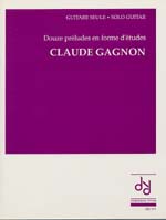 【楽譜】ガニョン：12のエチュード形式の前奏曲集