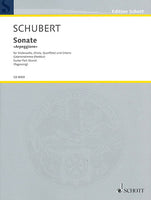 【楽譜】シューベルト：アルペジョーネ・ソナタ（G&VcまたはVlaまたはFl）［フェイブリ&ラゴスニック編曲］