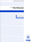【楽譜】ペトロヴィチ：アヴェロエス舞曲（バルカン半島の民族音楽，ジャズ，西洋音楽が混合された作品）