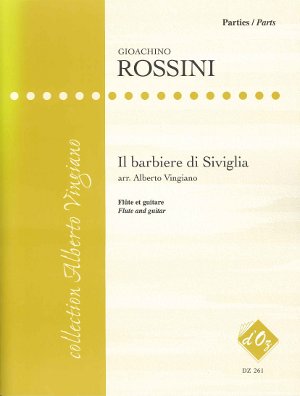 【楽譜】ロッシーニ：セビリアの理髪師（G&Fl）［ヴィンジャーノ編曲］