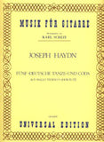 【楽譜】ハイドン：5つのドイツ舞曲とコーダHob.IX:22［シャイト編曲］
