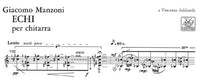 【楽譜】マンツォーニ：ECHI［サルダレッリに献呈］