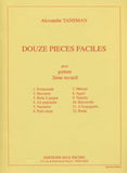 【楽譜】タンスマン：12のやさしい小品第2集（全12曲）