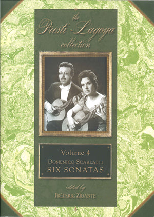 【楽譜】ザ・プレスティ＆ラゴヤ・コレクションVol.4〜スカルラッティ作品集〜（スコア+パート譜）（ギター二重奏）