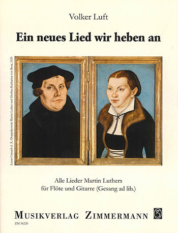 【楽譜】新しい歌を我らは歌う〜マルティン・ルター作品集［ルフト編］（G&Fl）　