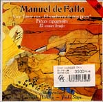 【CD】ヘルヴェック+曽我義明〈マヌエル・デ・ファリャ〉