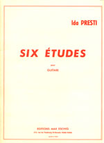 【楽譜】プレスティ：6つの練習曲