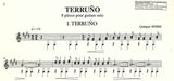 【楽譜】シネシ：テルーニョ〜ギターのための8つの小品集